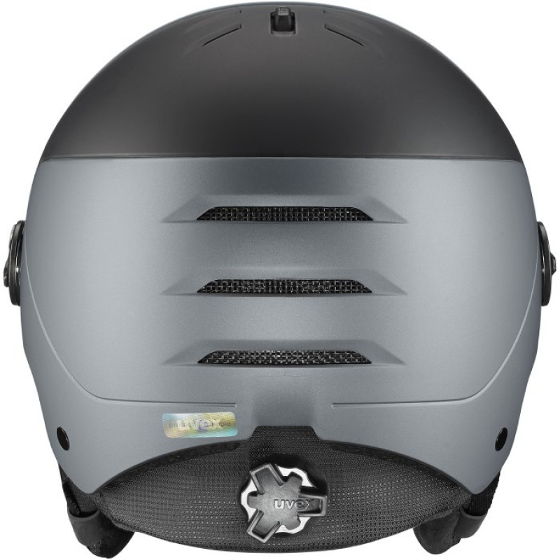 UVEX Wanted Visor pro V slēpošanas ķivere, melna matēta