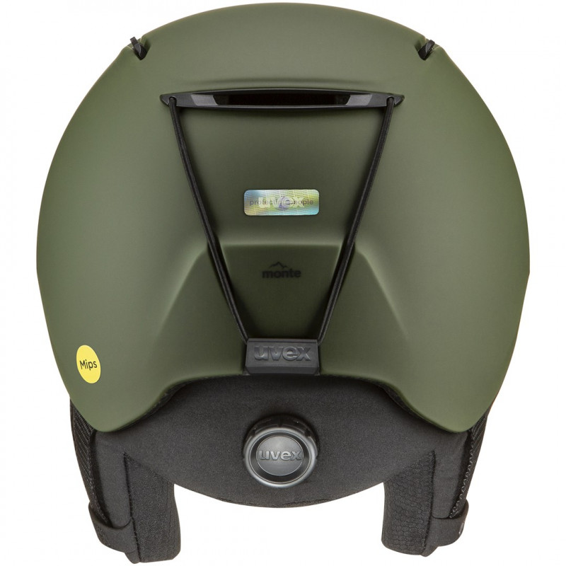 UVEX Monte LT MIPS slēpošanas ķivere, 51-55 cm, zaļa