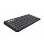 Logitech Pebble Keys 2 K380s Bluetooth tastatūra (920-011803), grafīta, franču izkārtojums
