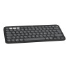 Logitech Pebble Keys 2 K380s Bluetooth tastatūra (920-011803), grafīta, franču izkārtojums