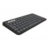 Logitech Pebble Keys 2 K380s Bluetooth tastatūra (920-011803), grafīta, franču izkārtojums