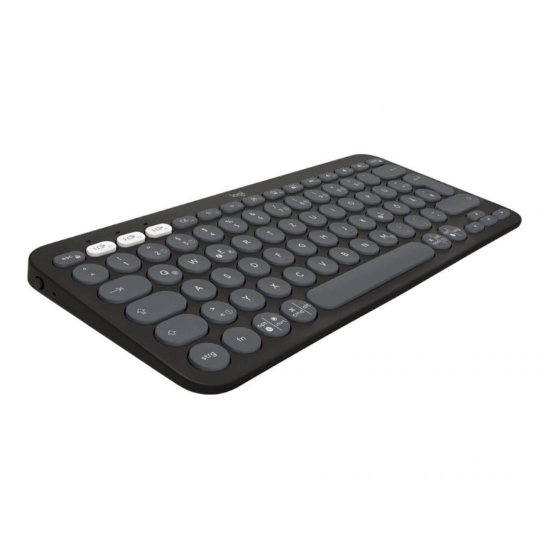 Logitech Pebble Keys 2 K380s Bluetooth tastatūra (920-011803), grafīta, franču izkārtojums