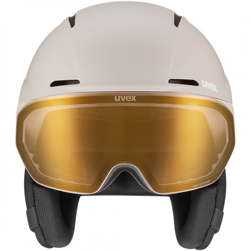 UVEX Horizon V MAG MIPS slēpošanas ķivere, balta matēta