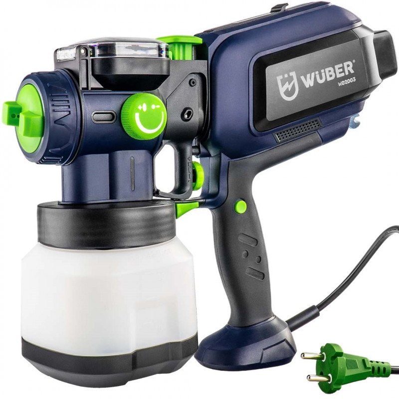 Wuber W02003 krāsu smidzinātājs, 550 W