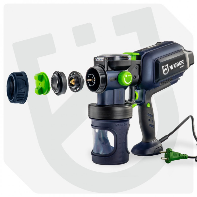 Wuber W02003 krāsu smidzinātājs, 550 W