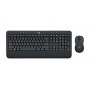 Logitech MK545 Advanced bezvadu klaviatūras un peles komplekts (920-008982), franču izkārtojums, melns