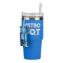 Paladone PP15504AB Astro Bot ceļojuma krūze, 600 ml, zila