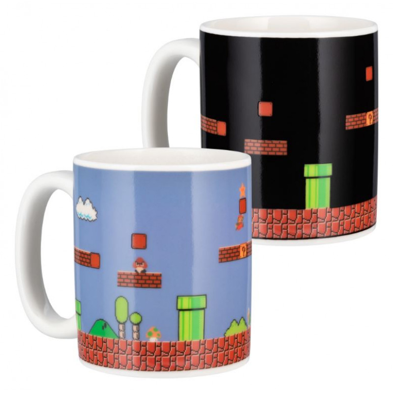Paladone PP2927NN Super Mario Bros. krūze ar krāsas maiņu, daudzkrāsaina