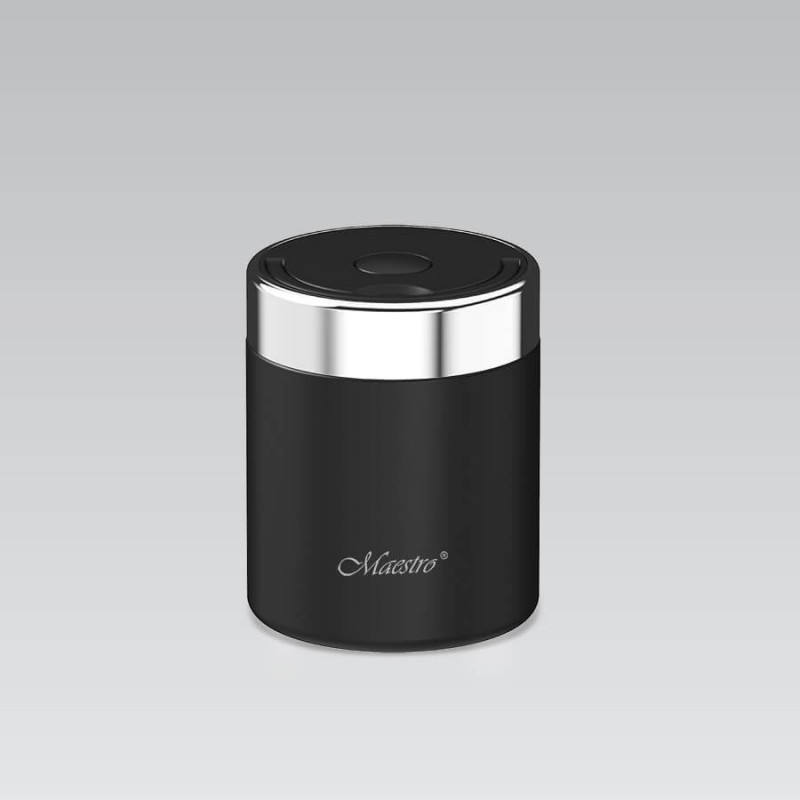 Maestro MR-1649-50-BLACK termoss ēdienam, 500 ml, melns