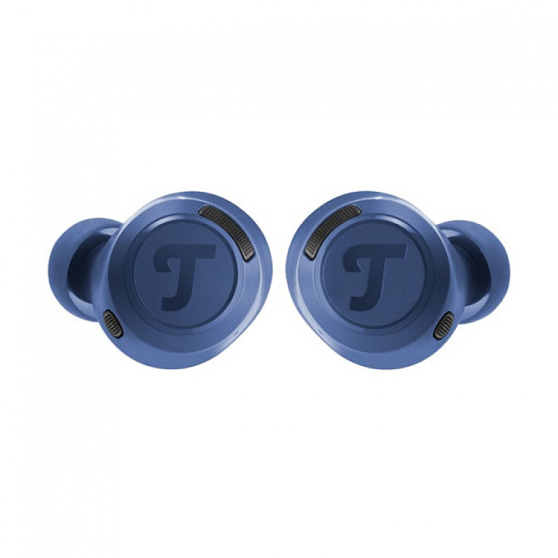 Teufel REAL BLUE TWS 3 bezvadu TWS austiņas ar Bluetooth, tērauda zilā krāsā