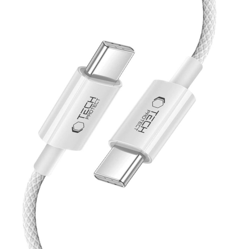 Tech-Protect Ultraboost Lite USB-C / USB-C kabelis PD60W/3A 200 cm, Cool Grey