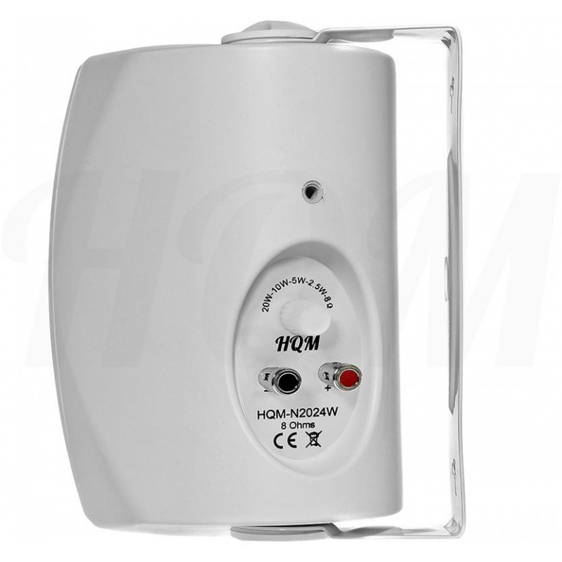 HQM N2024W 20W sienas skaļrunis, balts