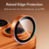 ESR Armorite kameras aizsargs Apple iPhone 14 Pro / Max / 15 Pro / Max / 16 Pro / Max / 17 Pro / Max, oranžs