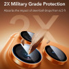 ESR Armorite kameras aizsargs Apple iPhone 14 Pro / Max / 15 Pro / Max / 16 Pro / Max / 17 Pro / Max, oranžs