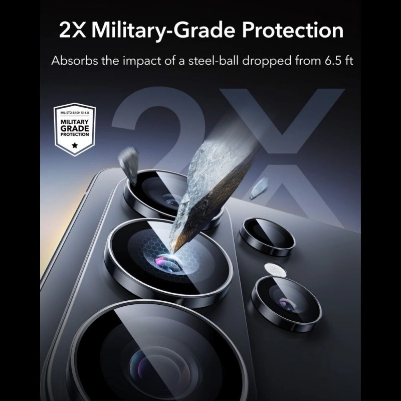 ESR Armorite kameras aizsargs Samsung Galaxy S26 Ultra, melns
