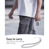 ESR Orbit HaloLock MagSafe futrālis Apple AirPods Pro 3, balts