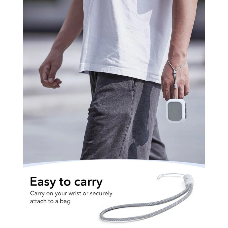 ESR Orbit HaloLock MagSafe futrālis Apple AirPods Pro 3, balts