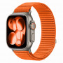Tech-Protect Nylonloop Apple Watch 8 / 9 / 10 / 11 / 12 / SE / Ultra 44/45/46/49 mm pulksteņa siksniņa, oranža