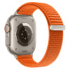 Tech-Protect Nylonloop Apple Watch 8 / 9 / 10 / 11 / 12 / SE / Ultra 44/45/46/49 mm pulksteņa siksniņa, oranža