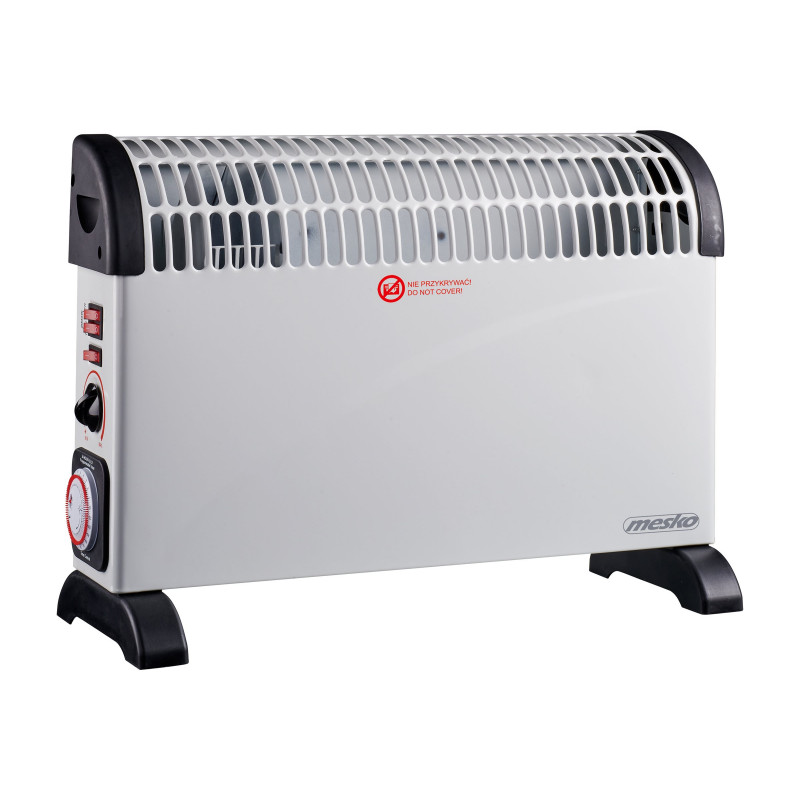 Mesko MS 7741w konvektora sildītājs ar taimeri un turboventilatoru, 2000 W, balts