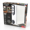 Adler AD 7818 eļļas radiators, 2500 W, 3 jaudas līmeņi, 13 ribas, balts