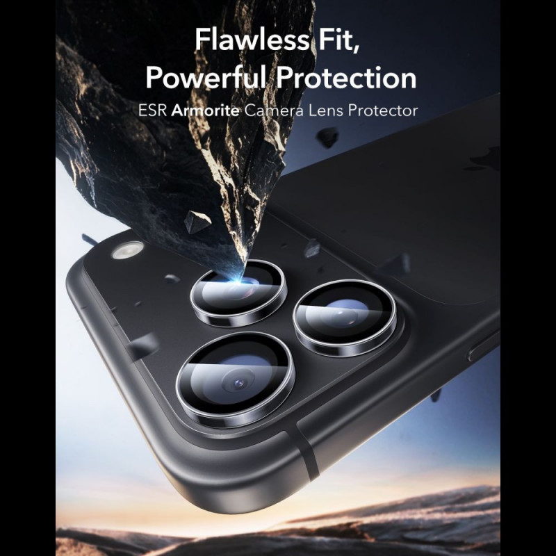 ESR Armorite kameras aizsargs Apple iPhone 18 Pro / 18 Pro Max, caurspīdīgs, 1D99500202