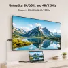 LogiLink CUA0121 USB 3.2 Gen2 Type-C kabelis, C/M uz DP/M, divvirzienu, 8K/60 Hz, metāls, melns, 3 m
