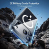 ESR Classic Hybrid MagSafe vāciņš ar rūdītu stiklu Apple iPhone 17 Pro Max, caurspīdīgs