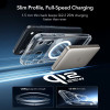 ESR Classic Hybrid MagSafe vāciņš ar rūdītu stiklu Apple iPhone 17 Pro Max, caurspīdīgs