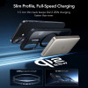 ESR Classic Hybrid MagSafe vāciņš ar rūdītu stiklu Apple iPhone 17, caurspīdīgs/melns