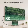 Logilink CUA0131 USB 3.2 Gen2 Type-C kabelis, C/M uz DP/M, 8K/60 Hz, neilons, metāls, melns, 2 m