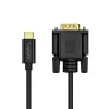 Logilink UA0475 USB 3.2 Gen1 Type-C kabelis, C/M uz VGA/M, 1080p/60 Hz, melns, 1,8 m