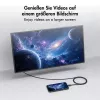 Logilink UA0475 USB 3.2 Gen1 Type-C kabelis, C/M uz VGA/M, 1080p/60 Hz, melns, 1,8 m