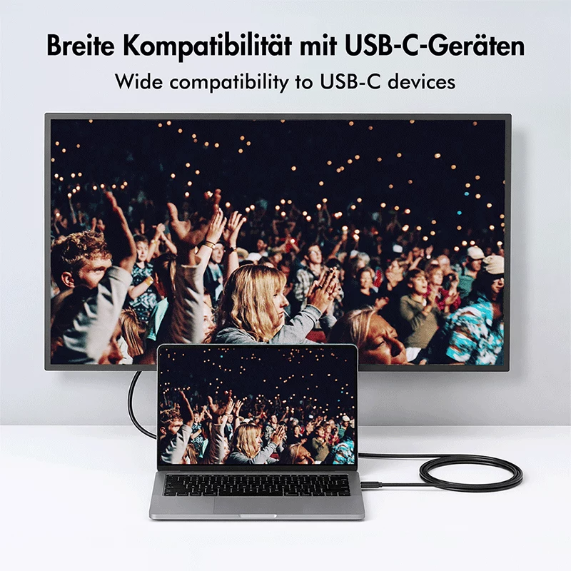 Logilink UA0475 USB 3.2 Gen1 Type-C kabelis, C/M uz VGA/M, 1080p/60 Hz, melns, 1,8 m