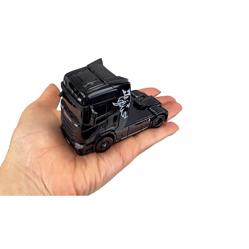 Amewi Mini-Scania 730 S ar kastes piekabi 4WD 1:64 RTR (22785)