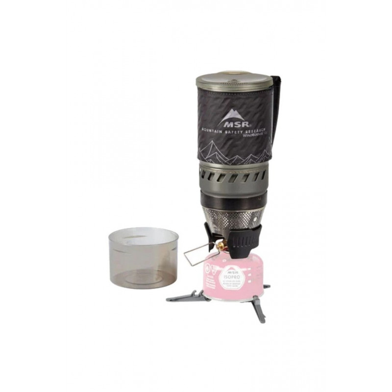 MSR Windburner Personal Stove System 1L, melna