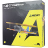 Amewi AMXFlight N2S-2 Stearman 360 mm 6G/3D 6 kanālu RTF, 14+ (24148)