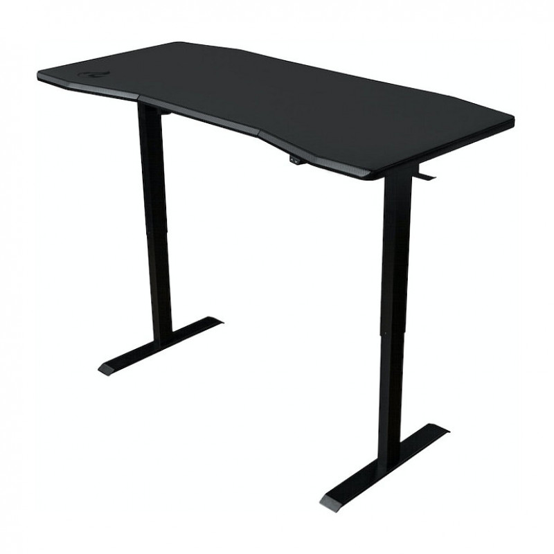 Nitro Concepts spēļu galds D16E NC-GP-DK-008, Carbon Black, 1600x800, elektriski regulējams augstums
