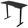 Nitro Concepts spēļu galds D16E NC-GP-DK-008, Carbon Black, 1600x800, elektriski regulējams augstums