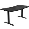 Nitro Concepts spēļu galds D16E NC-GP-DK-008, Carbon Black, 1600x800, elektriski regulējams augstums