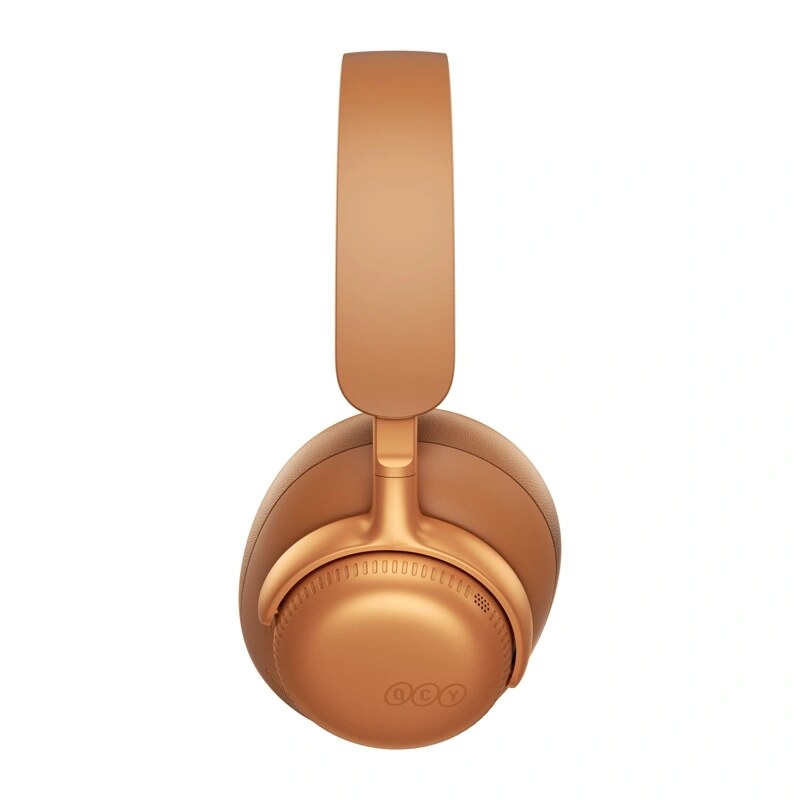 QCY H6 Ultra bezvadu austiņas ar apkārt ausīm, adaptīvā ANC, Bluetooth 6.0, oranžas