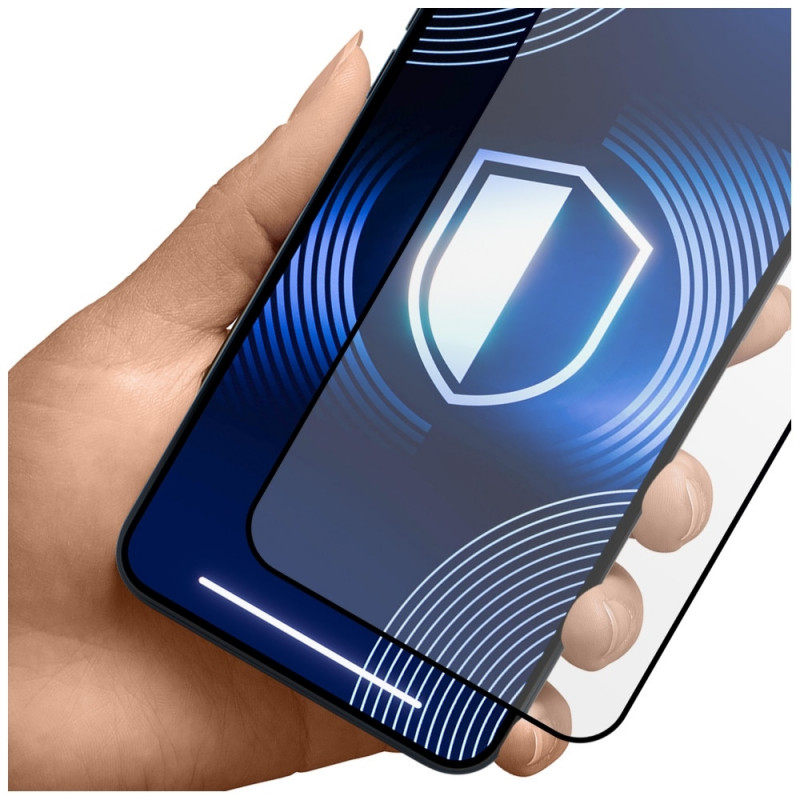 3MK HardGlass Matt Max rūdītais stikls priekš Apple iPhone 18 Pro Max, matēts, melns