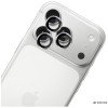 3MK Lens Protection Pro Apple iPhone 18 Pro / 18 Pro Max kameras objektīva aizsargs, rūdīts stikls, Light Blue