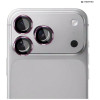 3MK Lens Protection Pro Apple iPhone 18 Pro / 18 Pro Max kameras objektīva aizsargs, rūdīts stikls, Burgundy