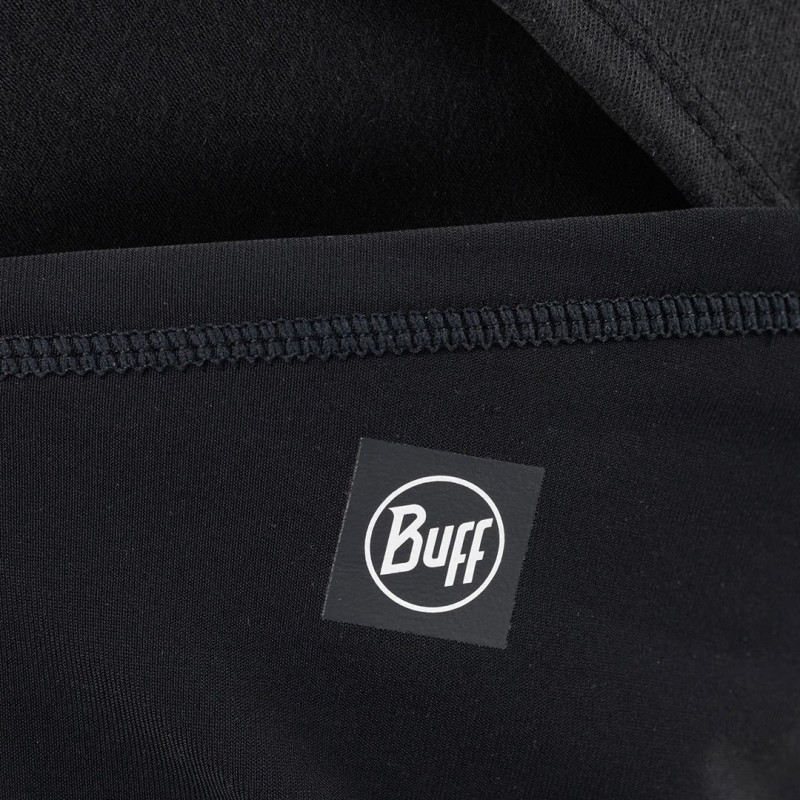 BUFF Tech Fleece Hinged Balaclava vienkrāsains melns