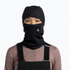 BUFF Tech Fleece Hinged Balaclava vienkrāsains melns