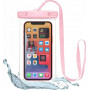 Tech-Protect Universālais ūdensnecaurlaidīgais maciņš UWC7 (THP1183PINK) ierīcēm līdz 6,9" rozā