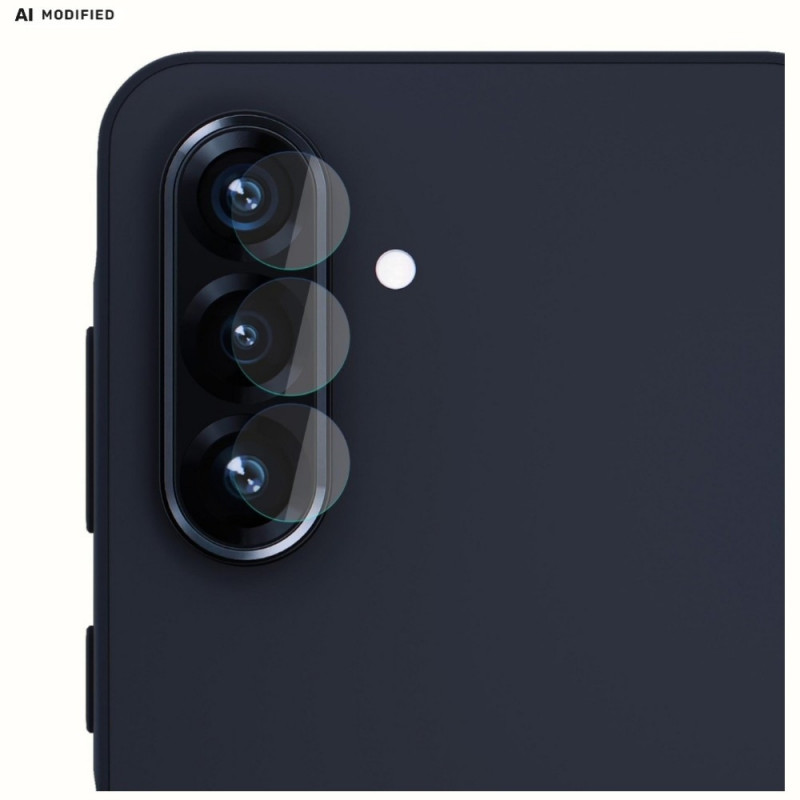 3MK Lens Protection hibrīda stikla kameras objektīva aizsargs Samsung Galaxy A36 (4 gab.)