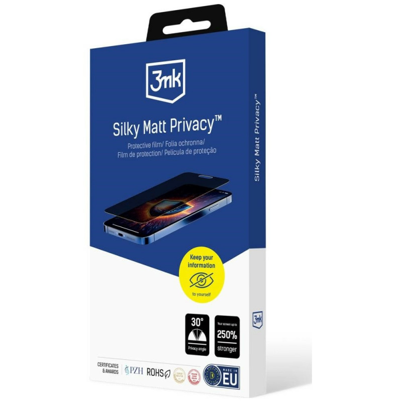 3MK Silky Matt Privacy matēta konfidencialitātes ekrāna aizsargplēve Honor Magic 8 Pro
