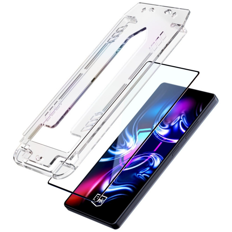 3MK HardGlass Max rūdītais stikls ar aplikatoru Samsung Galaxy S26 Ultra, melns